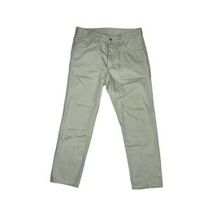 COS Mens tan jeans regular  size 30/32  mide rise tapered leg